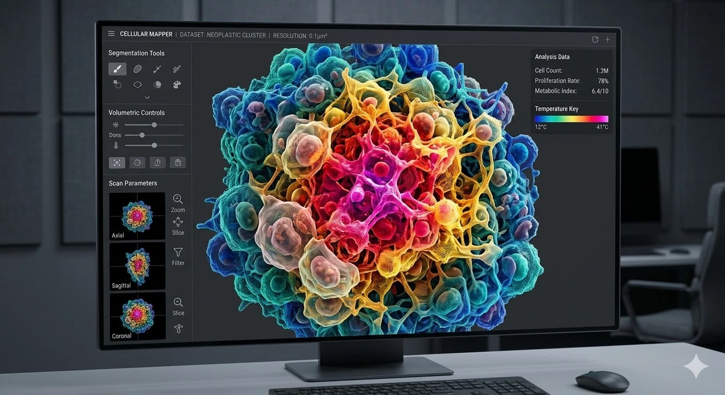 Research lab imaging workflow overview